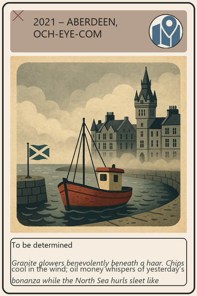 2021 – Aberdeen, Och-Eye-COM