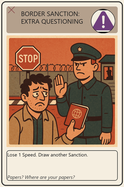 Border Sanction: Extra Questioning