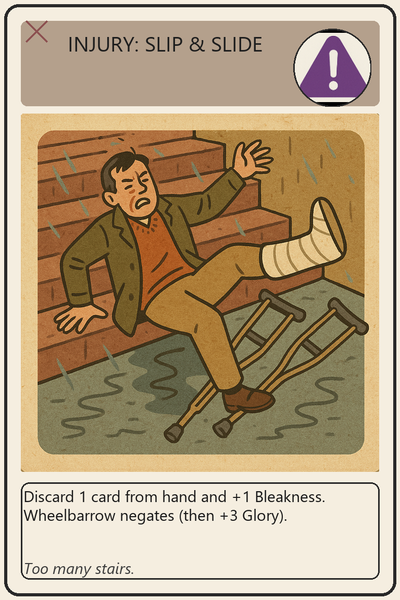 Injury: Slip & Slide