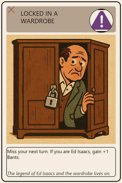Locked in a Wardrobe