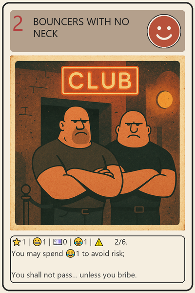 Bouncers With No Neck