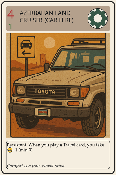 Azerbaijan Land Cruiser (Car Hire)